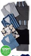 Men's Flannel/Combo Sleep Sets Assorted(S-XXXL)-Per Sets