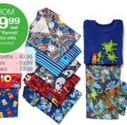 Boys' Flannel/Combo Sets Assorted(2-7 Years)