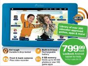 Lexibook Android Tablet For Kids-Each