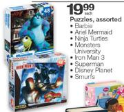 Puzzles Assorted-Each