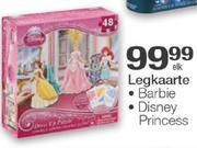 Legkaarte Barbie Disney Princess-Elk