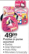 Puzzles In Purse Assorted-Each