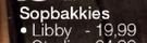 Sopbakkies Libby-Elk