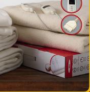 Sce Deluxe Fitted Electric King Blankets-188cmx184cmx40cm