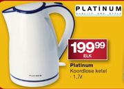 Platinum Koordlose Ketel-1.7ltr Elk