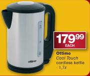 Ottimo Cool-Touch Cordless Kettle-1.7ltr Each