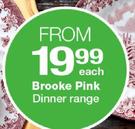Brooke Pink Dinner Each