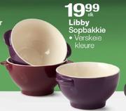 Libby Sopbakkie Verskeiekleure Elk