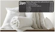 Hollow-Fibre Polycotton Standard Pillow-Each