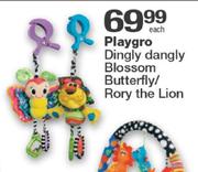 Playgro Dingly Dangly Blossom Butterfly/Rory The Lion Each