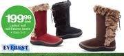 Everest Ladies Soft Tall Eskimo Boots-Per Pair