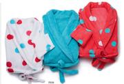 Assorted Ladies' Super-Soft Coral-Fleece Gowns(Sizes S-XXL)-Each