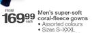 Men's Super-Soft Coral-Fleece Gowns(Sizes S-XXXL)-Each