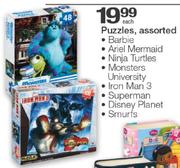 Puzzles Assorted-Each