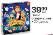 Game Compendium 20 Games-Each