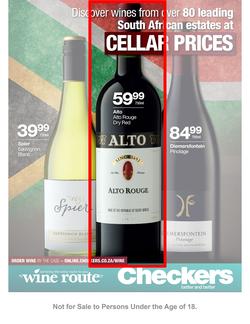 Checkers : Winter Wine (25 May - 07 Jun 2015), page 1