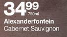 Alexanderfontein Cabernet Sauvignon-750ml