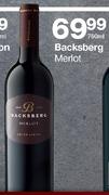 Backsberg Merlot-750ml