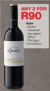 Spier Merlot/Cabernet Sauvignon/Shiraz/Pinotage-2x750ml Each