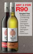 Tangled Tree Butterscotch Chardonnay/Tropical Sauvignon Blanc-3x750ml Each