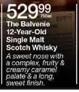 The Balvenie 12-Year-Old Single Malt Scotch Whisky-750ml