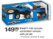 Ford F-150 Remote-Controlled Vehicle With Jet Ski-Each