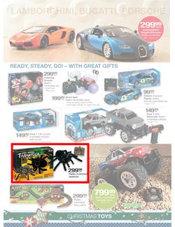 Checkers Hyper : Christmas Gifts For Boys Specials (18 Nov - 26 Dec 2013 ), page 1