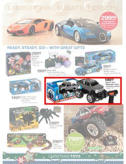 Checkers Hyper : Christmas Gifts For Boys Specials (18 Nov - 26 Dec 2013 ), page 1