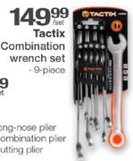 Tactix 9-Piece Combination Wrench Set