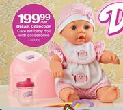 Dream Collection Care Set Baby Doll With Accessories 40Cm-Per Set
