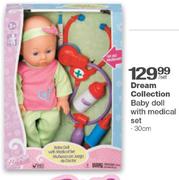 Dream Collection Baby Doll With Medical Set 30Cm-Per Set
