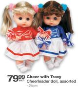 Cheer With Tracy Cheerleader Doll 24Cm-Each