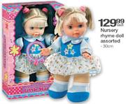 Nursery Rhyme Doll 30Cm-Each