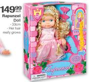 Rapunzel Doll 33Cm