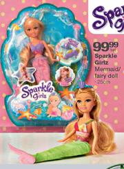 Special Sparkle Girlz Mermaid Fairy Doll 25Cm Per Set m.guzzle .za