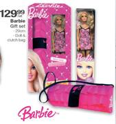 Barbie Gift Set 29Cm Doll& Clutch Bag-Per Set