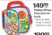 Fisher Price Educational Book