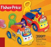 Fisher-Price Ride-On Time To Learn Music Parade-Each