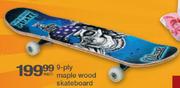 9-Ply Maple Wood Skateboard