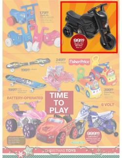 Checkers Hyper : Christmas Gifts For Girls Specials (18 Nov - 26 Dec 2013 ), page 9