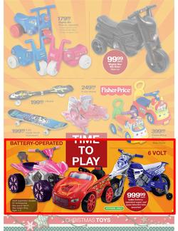 Checkers Hyper : Christmas Gifts For Girls Specials (18 Nov - 26 Dec 2013 ), page 9