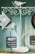 Metal Bird Jewellery Holder-Each