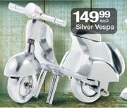 Silver Vespa-Each