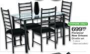 Florence/New Orleans 5 Piece Dinette Set-Per Set