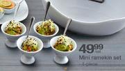 Mini Ramekin Set-4 Piece Each