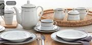 Platinum Lace Range Cup & Saucer-Each