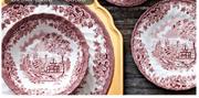Brooke Pink Range Bowl-Each