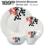 Oriental Blossom Dinner Set 16 Piece-Per Set