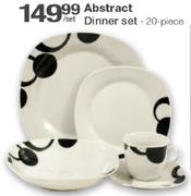Abstract Dinner Set 20 Piece-Per Set