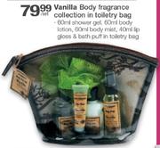 Vanilla Body Fragrance-Per Set